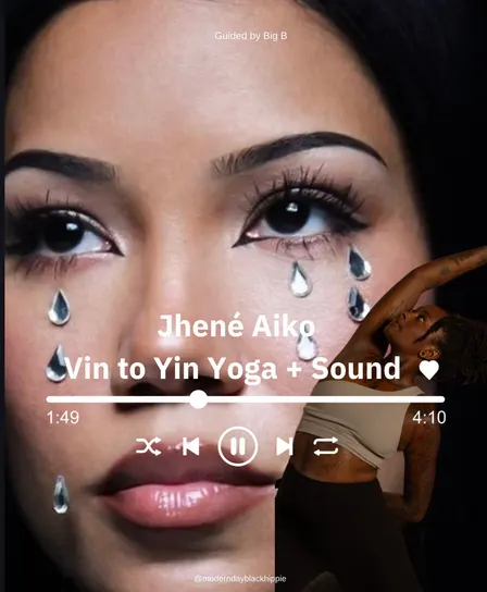 Jhene Aiko Vin 2 Yin Yoga, Incense Workshop & Sound Bath