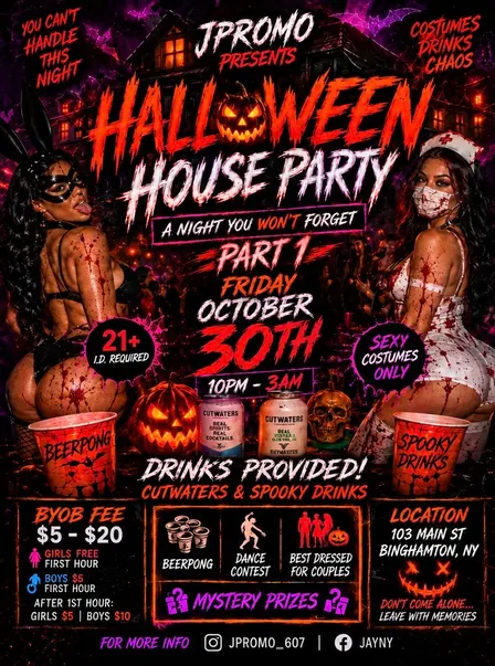 Haunted Halloween Party Part 1