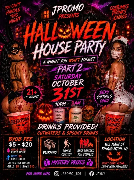 Haunted House Party Part 2