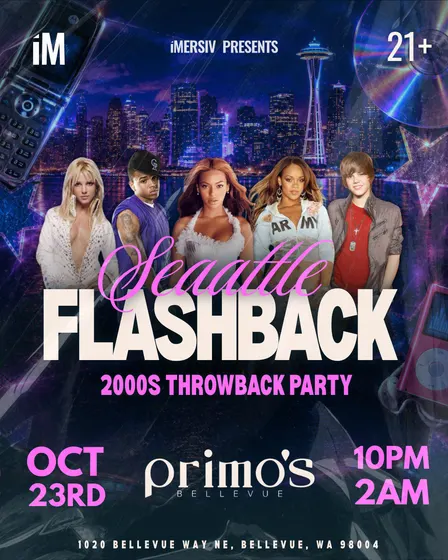 SEATTLE FLASHBACK : 2000s Throwback Party
