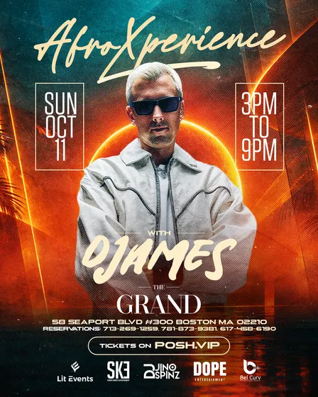 AFROXPERIENCE @ THE GRAND FT. DJAMES