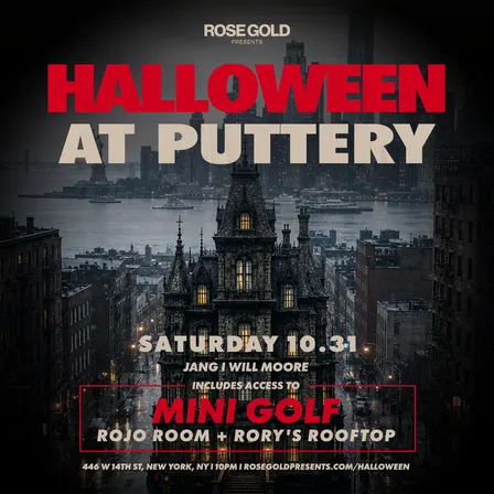House of Shadows: Puttery & Rory’s Halloween NYC — Oct 31