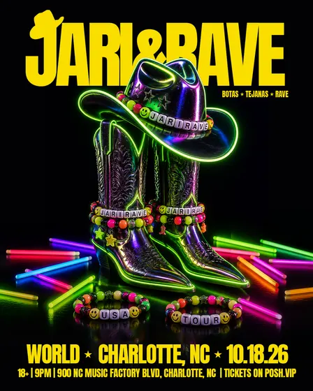 JARIPEORAVE | CHARLOTTE, NC | 18+