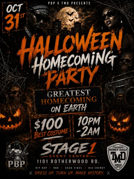 #GHOE Halloween Homecoming Party‼️
