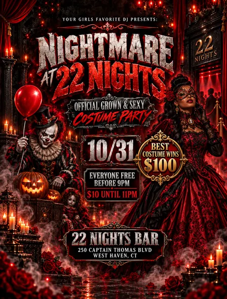 Nightmare at 22 Nights: The Costume Party On The Beach