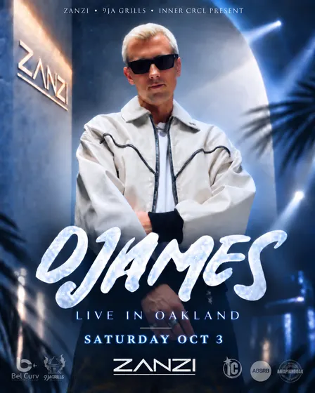 DJAMES Live In Oakland 10/3