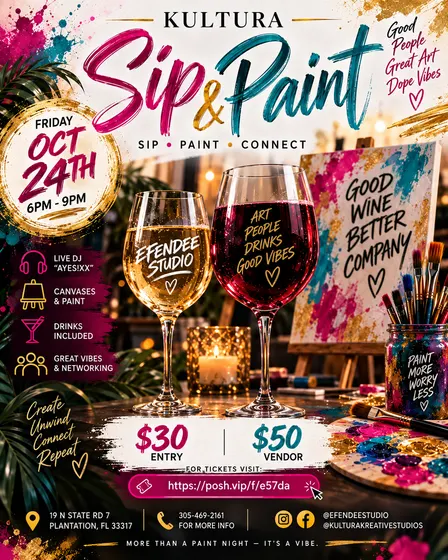 Kultura Sip & Paint at Efendee Studio