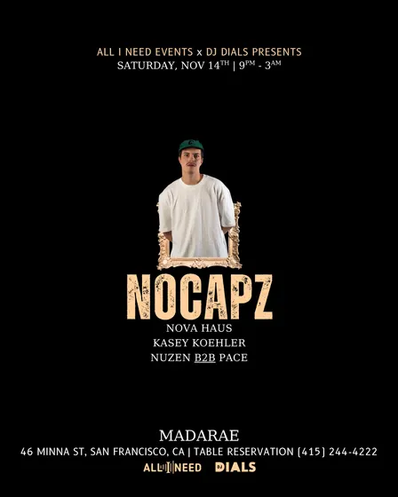 Nocapz (Hot Creations,) at MadaRae