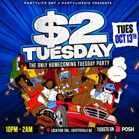 $$2 TUESDAY FSU