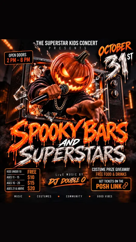 SPOOKY BARS AND SUPER STARS