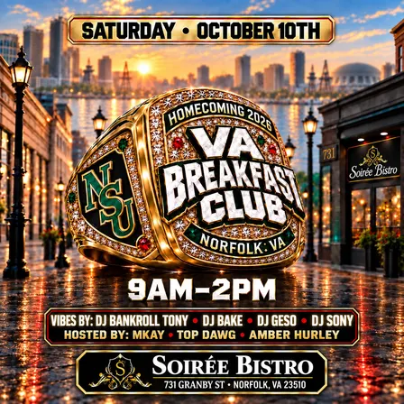 VA BREAKFAST CLUB Homecoming Edition