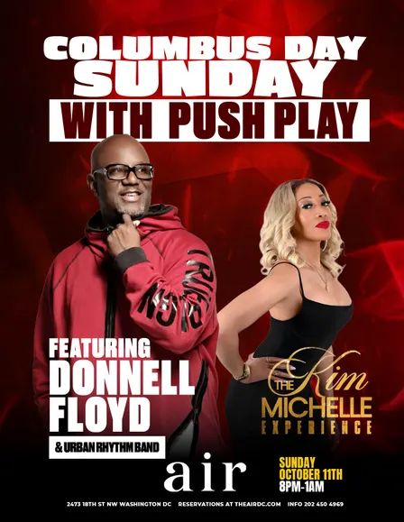Push Play & Kim Michelle Performing Live at Air DC