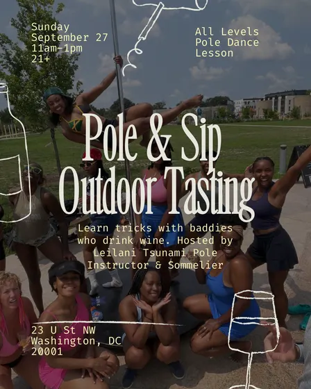 Pole & Sip Outdoor Tasting