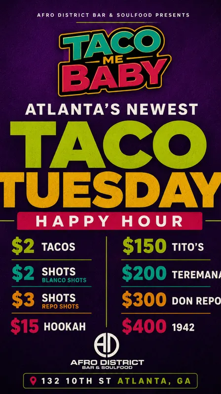 TACO ME BABY !! TACO TUESDAY HAPPY HOUR