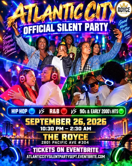 THE OFFICIAL SILENT PARTY — ATLANTIC CITY