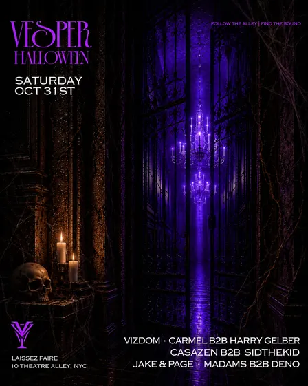 Vesper - Halloween Night At Laissez Faire