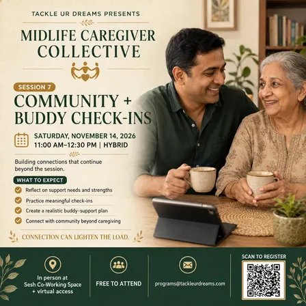 Midlife Caregiver Collective: Community + Buddy Check-Ins