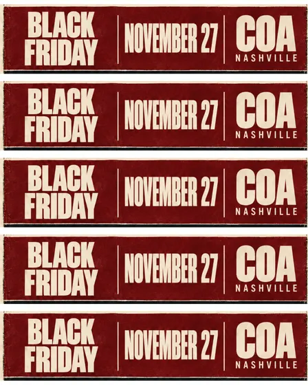 BLACK FRIDAY