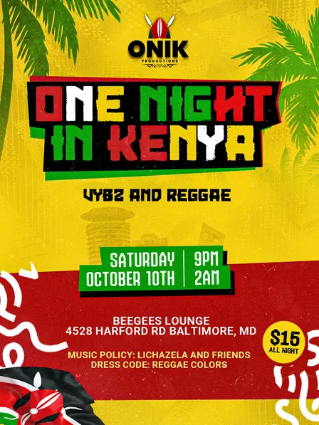 One Night In Kenya: Vybz And Reggae