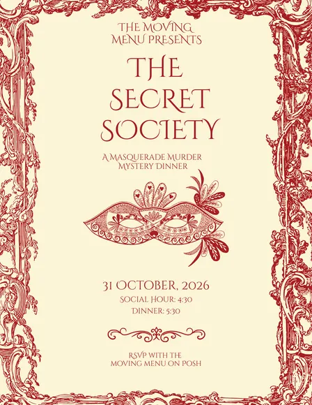 The Secret Society: A Masquerade Murder Mystery