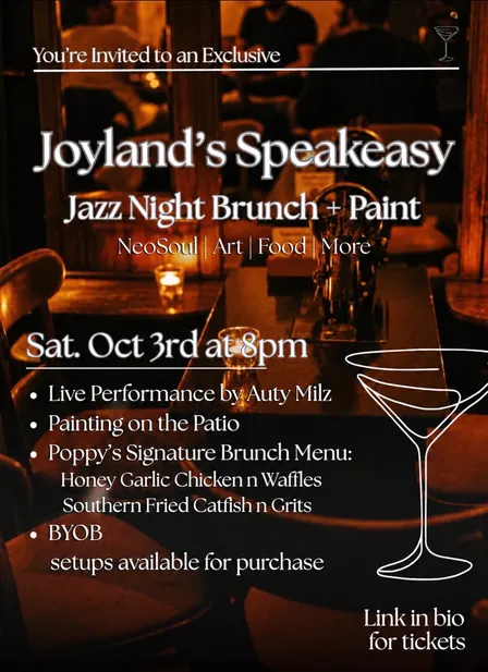 Jazz Night Brunch + Paint