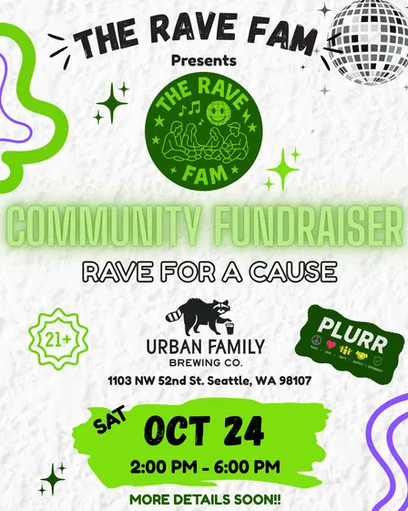 NEW DATE* The Rave Fam Community Fundraiser