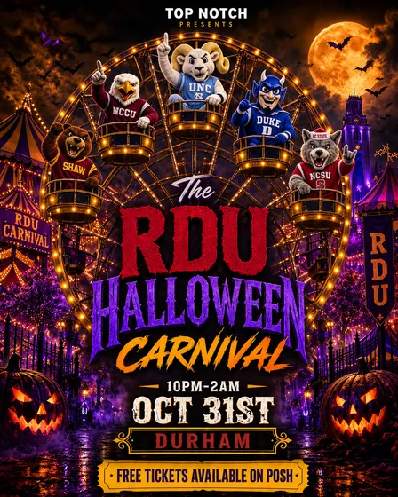 The RDU Halloween Carnival 🎡🎃