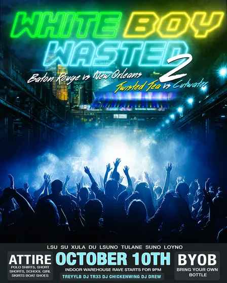 WHITE BOY WASTED 2 NOLA VS BR