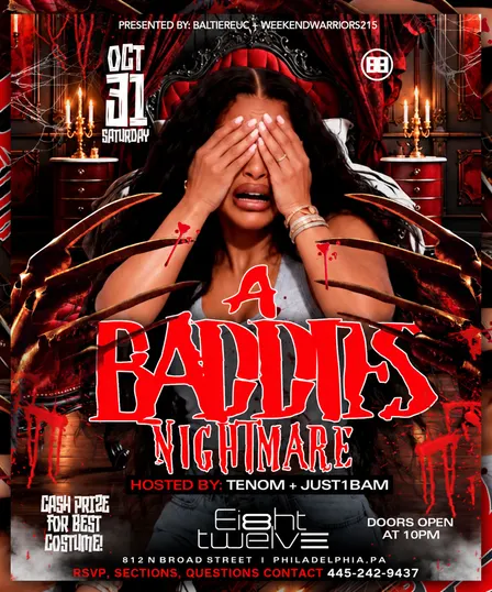 “A Baddies Nightmare” Halloween @ 812 🎃😈🫣