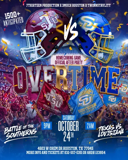 OVERTIME - Oct 24th