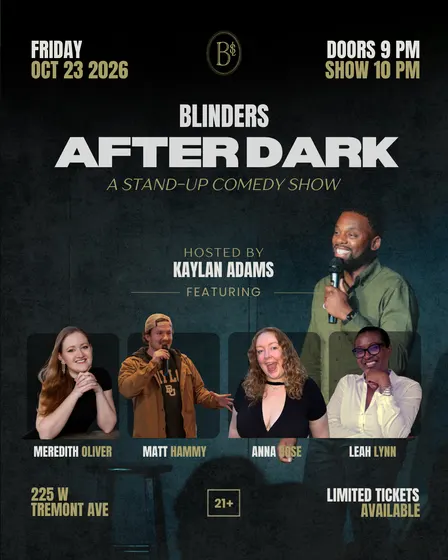 Blinders After Dark: Stand-Up Comedy