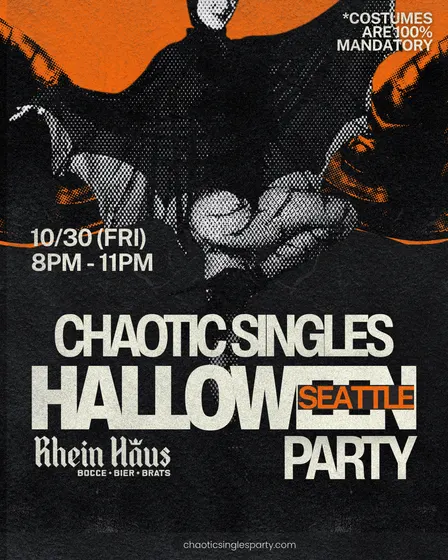 Chaotic Singles HALLOWEEN Party (Seattle)