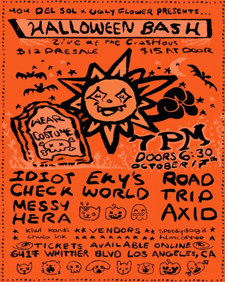 404 Del Sol x Ugly Flower Presents: Halloween Bash