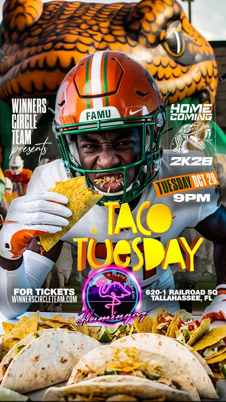HOMECOMING TACO TUESDAY