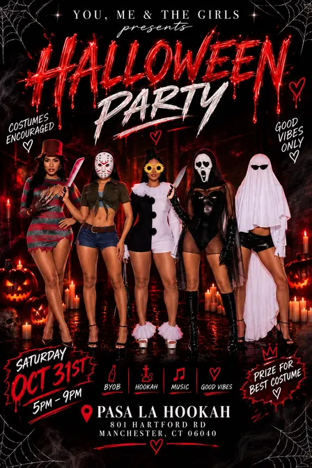 ALL GIRLS HALLOWEEN PARTY