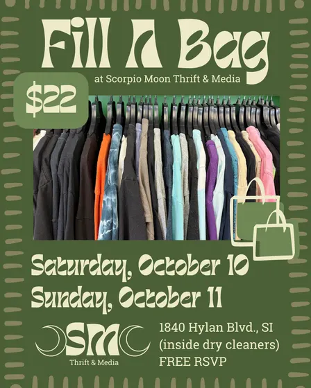 October's Fill A Bag @ Scorpio Moon!