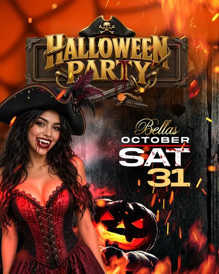 Bellas Halloween Party SAT 31st