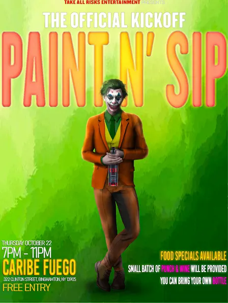 The Official Kick Off: Paint N’ Sip