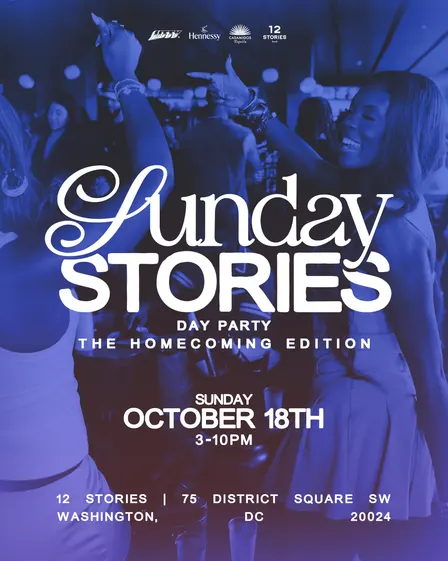 Sunday Stories Day Party at 12 Stories Rooftop | Sun. Oct 18th