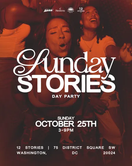 Sunday Stories Day Party at 12 Stories Rooftop | Sun. Oct 25th