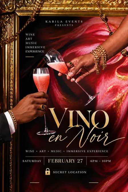 Vinyo en Noir: An Immersive Wine, Art & Music Experience