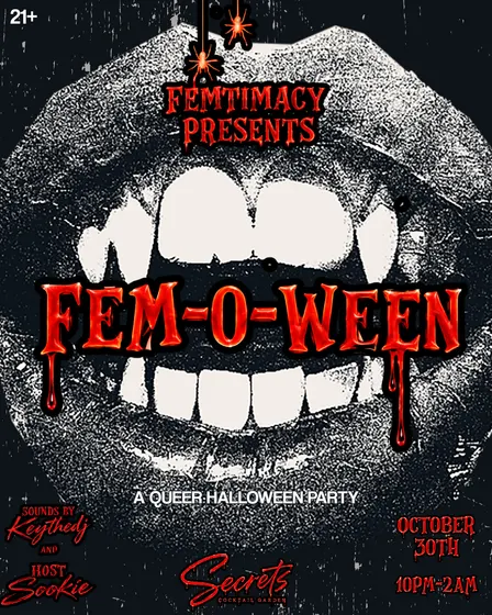 Fem-O-Ween: A Queer Halloween Party 👻