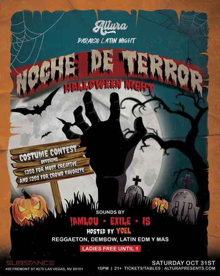 ALTURA Presents: NOCHE DE TERROR (21+)