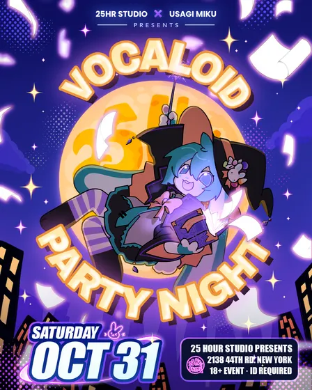 25hour Studio: Vocaloid Party Night
