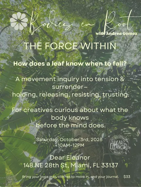 Bodies en Root: The Force Within