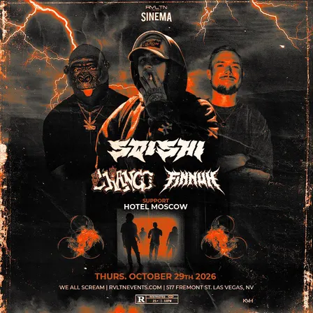 RVLTN Presents: SINEMA w/ SQISHI, CHANGO & FINNUH (21+)