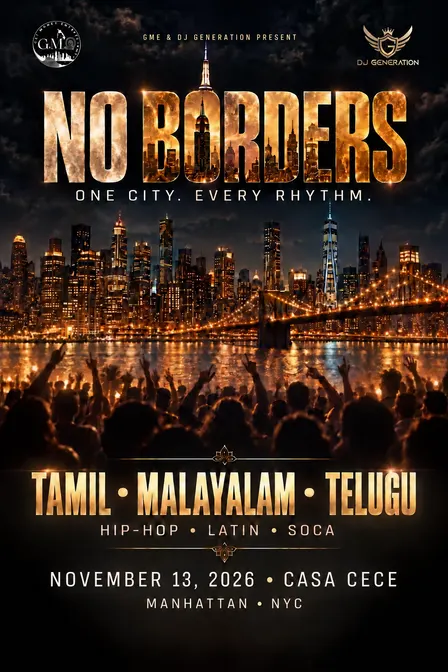 NO BORDERS - One City. Every Rhythm.