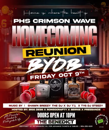 PHS HOMECOMING REUNION BYOB