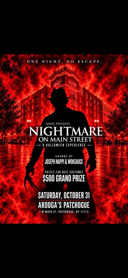 Aroogas Presents: Nightmare On Main Street