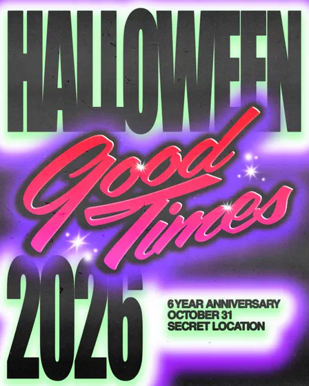 GOOD TIMES: A HALLOWEEN THROWBACK PARTY